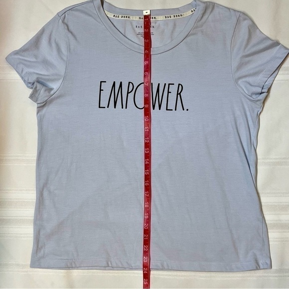 $5 ADD ON with $15+ Bundle RAE DUNN Women's "EMPOWER" Icon T-Shirt Sz XL EUC - Picture 9 of 10
